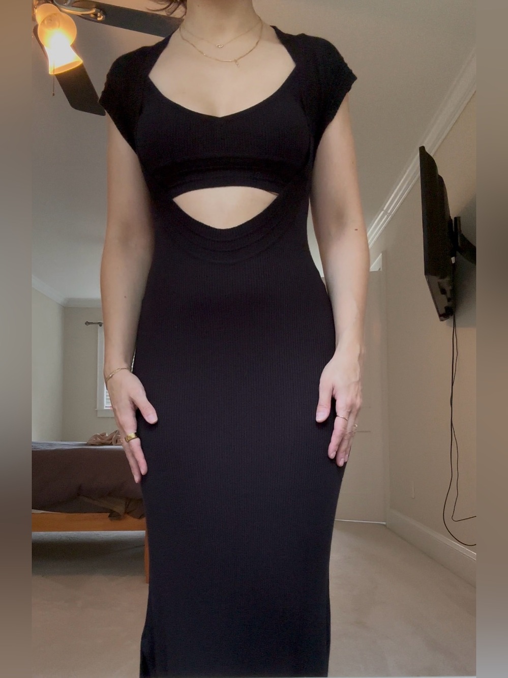 NWT Free People Maxi Dress Bralette Set